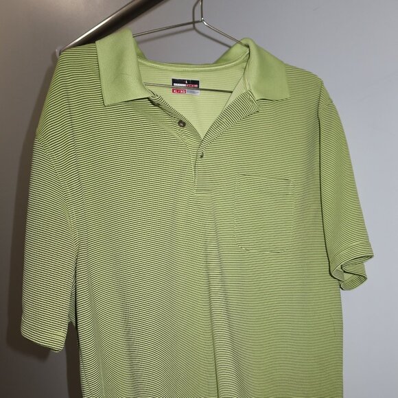 Mens Bright Green Golf Polo‎ - Picture 5 of 6